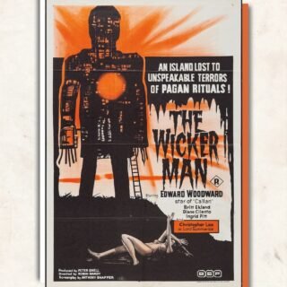 Never seen this film. Shocking eh? At the arts cinema now to see a remastered ultimate cut of The Wicker Man