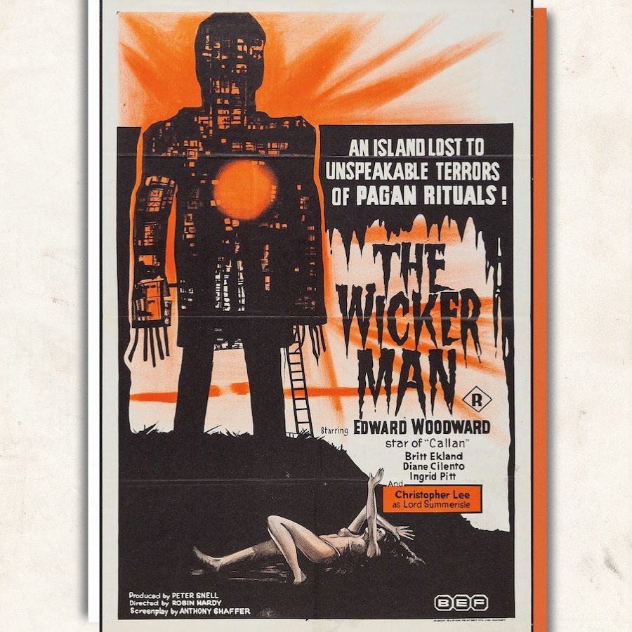 Never seen this film. Shocking eh? At the arts cinema now to see a remastered ultimate cut of The Wicker Man