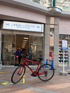 Day one of my Shimanami Kaido cycle ride from #onomichi to #imabari. I’m stopping on #ikuchi for a few nights to explore more at a leisurely pace, before final leg to Imabari. Perfect weather today #shimanamikaido Shoutout to @alexanderamesmusic for putting this on my radar!